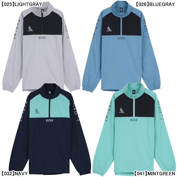 スボルメ SVOLME ハーフジップピステトップ 1253-51701 サッカー フットサル トレーニングトップ 練習着 メンズ