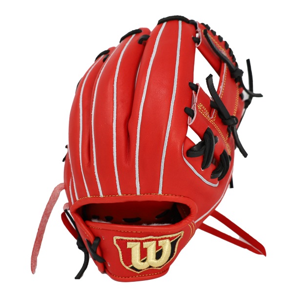 【型出し済み】ウィルソン wilson 野球 硬式野球 グローブ 中学 高校 右投げ 即使用可 柔らかグローブ WBW101063