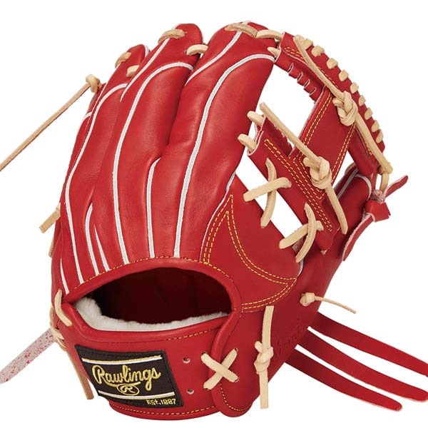 【型出し済み】ローリングス Rawlings 硬式グローブ  内野手用 プロプリファード ウィザード #02 即使用 柔らかグローブ GH4PW2N52MG-WIN