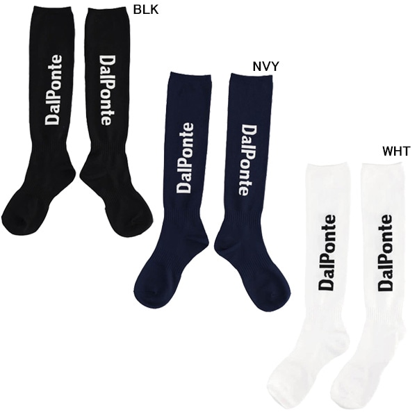 【ネコポス対応可】 ダウポンチ DalPonte ロゴジャガードソックス DPZ131 サッカー フットサル 靴下 ストッキング 25-27cm
