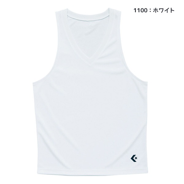 【ネコポス送料無料】コンバース CONVERSE メンズ タンクトップ ノースリーブ  インナーシャツバスケ アンダーウェア 吸汗 速乾 UVカット CB231703