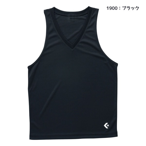 【ネコポス送料無料】コンバース CONVERSE メンズ タンクトップ ノースリーブ  インナーシャツバスケ アンダーウェア 吸汗 速乾 UVカット CB231703