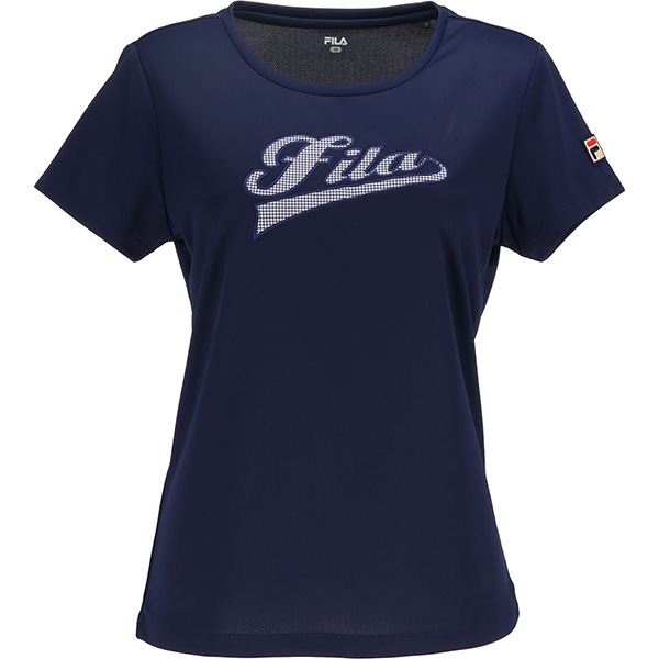 FILA テニスウェア VL2875 Mサイズ ネイビー テニス/ソフトテニス,ウェアの【ネコポス送料無料】【即出荷
