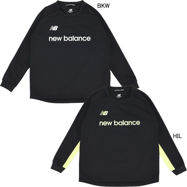 【ジュニア】ニューバランス New Balance 裏起毛 ボンディングニットトップ ABT35298 防寒 トレーニングウェア 子供用