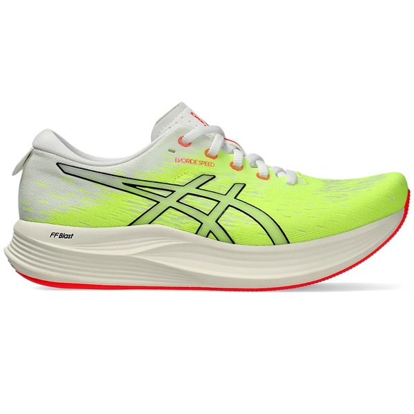 アシックス asics レディース ランニングシューズ EvoRide SPEED 2 1012B597-750 マラソン ジョギング イエロー