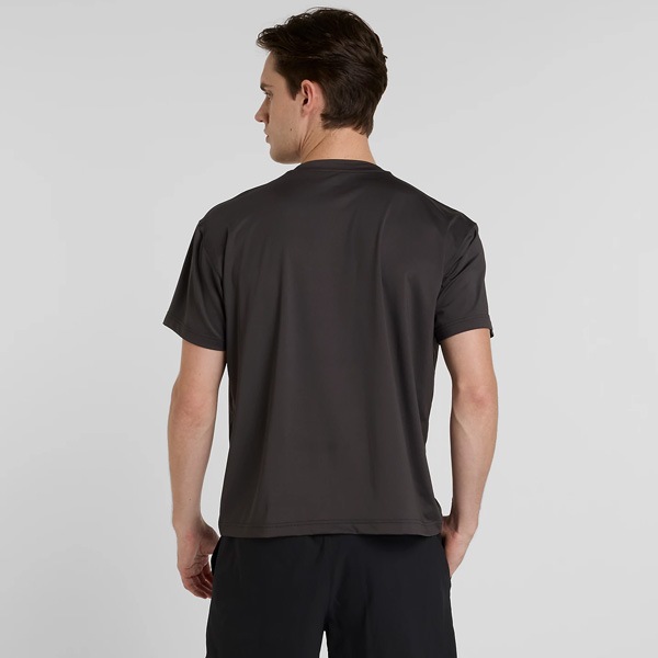 【ネコポス送料無料】ニューバランス New balance メンズ Tシャツ ショートスリーブ AMT51510-BLK 半袖