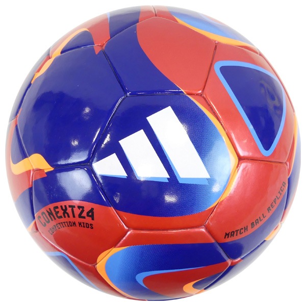 アディダス adidas コネクト24 コンペティション　キッズ 4号 AF481R サッカーボール JFA メタリックレッド