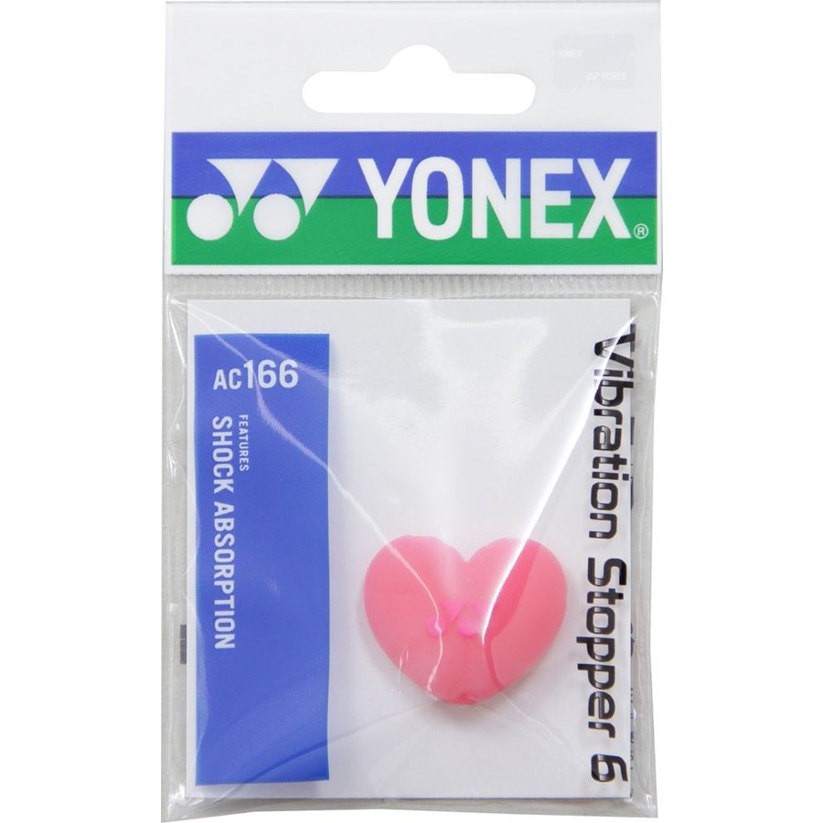 ヨネックス YONEX バイブレーションストッパー６（１個入） AC166 123 ロ-ズピンク