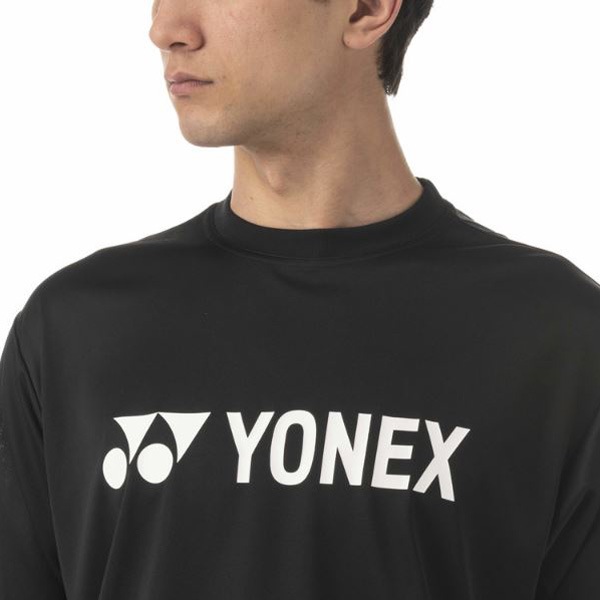 YONEX 黒色 Tシャツ ウェア バドミントン/ソフトテニス/テニス