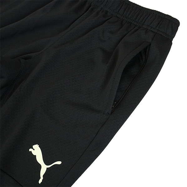 【ジュニア】プーマ PUMA INDIVIDUAL FINAL TRパンツ 658264 ジャージ トレーニングパンツ 練習着 子供用 ブラック フェアリーコーラル