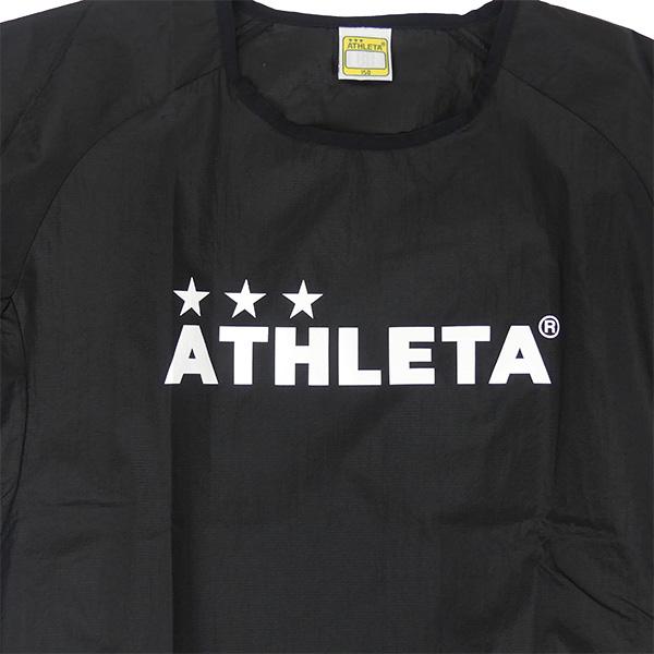 【ジュニア】アスレタ ATHLETA プラウインドシェルプルオーバー 2S 02360J ピステ 練習着 パッカブル 折り畳み 子供用