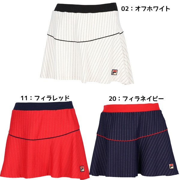FILA レディーステニスウェア　スコート　Mサイズ 人気カラー Mサイズ ウィメンズテニスウェア FILAスコート テニス