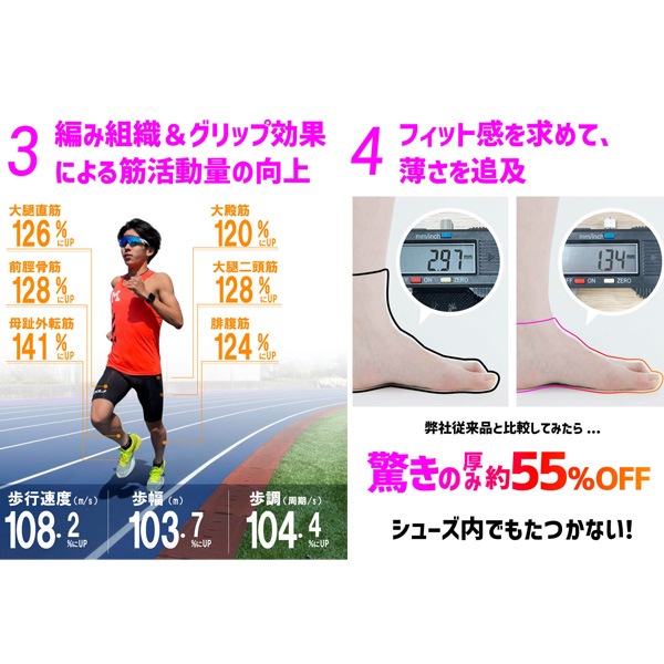 ランニング,ランニングアクセサリー,ランニングソックスの