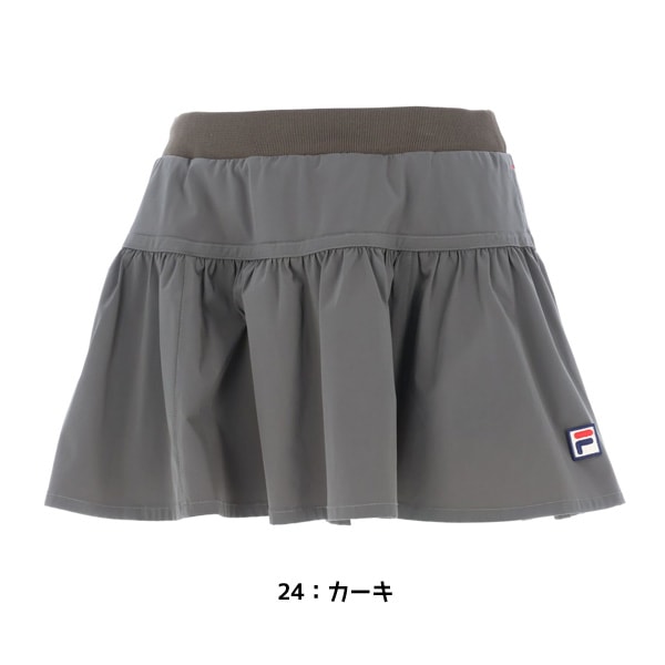 FILA ネイビー レース フレアテニススコートM FILA ネイビー レース フレアテニススコートM