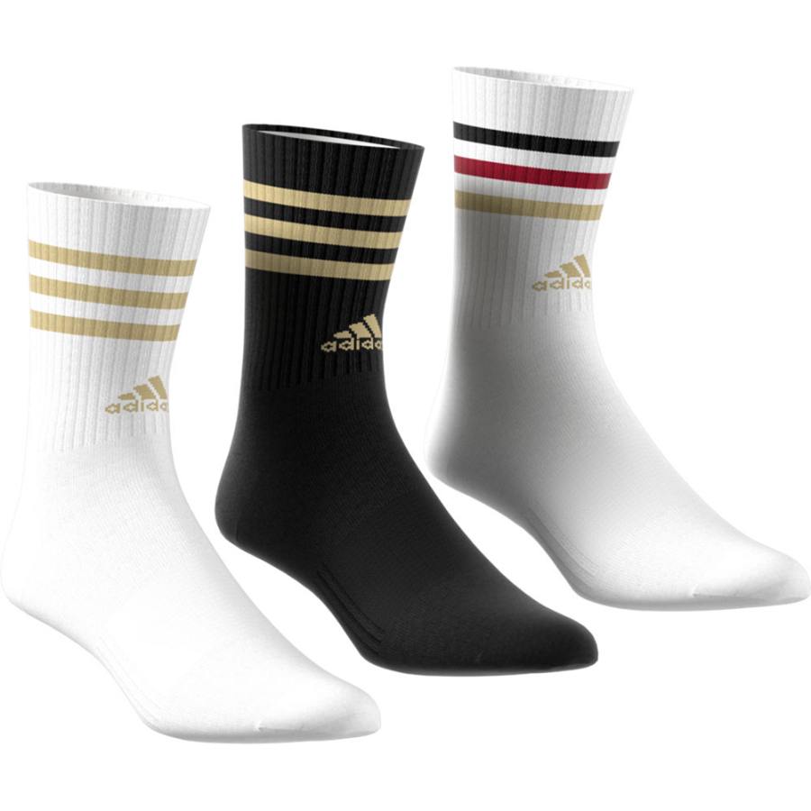 【未使用】 グッチ ×アディダス adidas ボーダー 靴下 メンズ L 2025年最新】ADIDAS X GUCCI 汚れ・破れ・臭いなど：なし