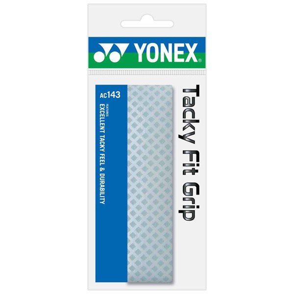 ヨネックス YONEX タッキーフィットグリップ（１本入り） AC143 011 ホワイト W