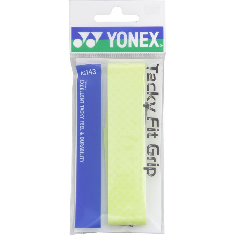 ヨネックス YONEX タッキーフィットグリップ（１本入り） AC143 557 フラッシュイエロー