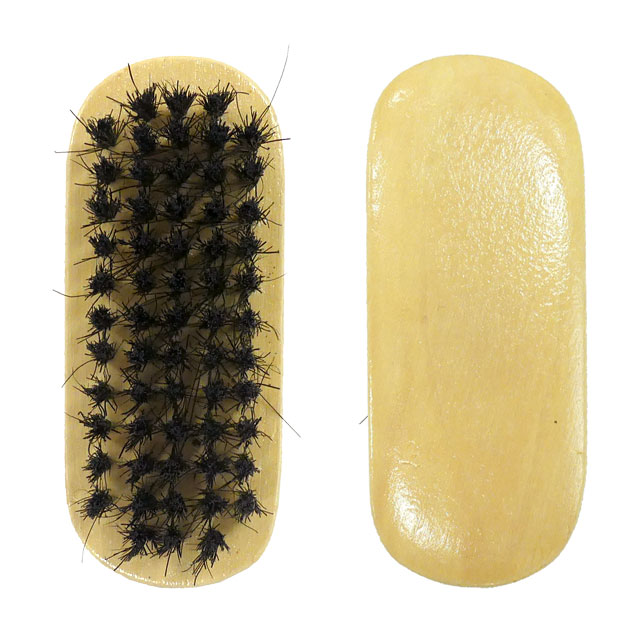 シューズお手入れ用 ブラシ 豚毛 靴 汚れ落とし 靴みがき サッカー フットサル スポーツ