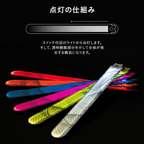 【ネコポス送料無料】 ハッピージョイント HAPPY JOINT 充電式 ランマーカー チャージ BN0001D05 ライト ジョギング ナイトラン ブルー