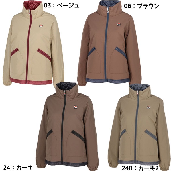 フィラ FILA テニスウエア リバーシブル トラックジャケット レディース VL2744