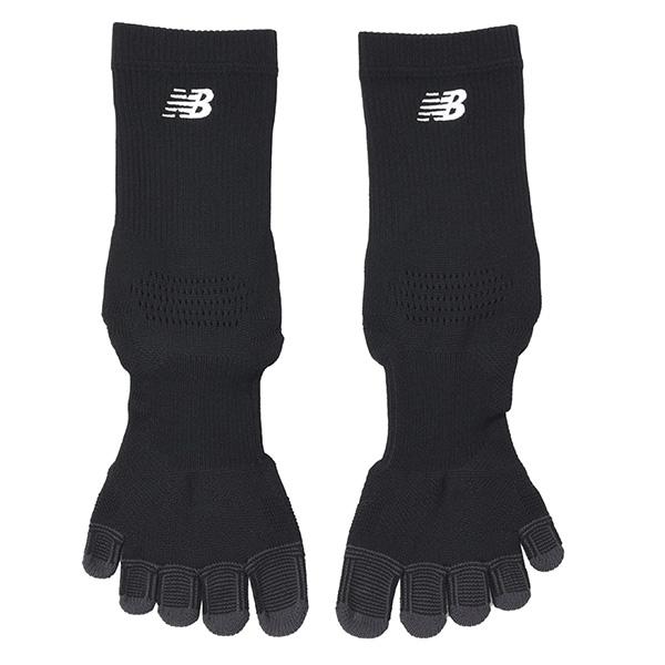 【ネコポス送料無料】 ニューバランス New Balance 5本指グリップソックス LAS45682-BK 靴下 滑り止め ブラック