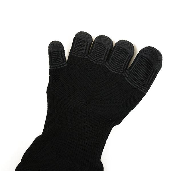 【ネコポス送料無料】 ニューバランス New Balance 5本指グリップソックス LAS45682-BK 靴下 滑り止め ブラック