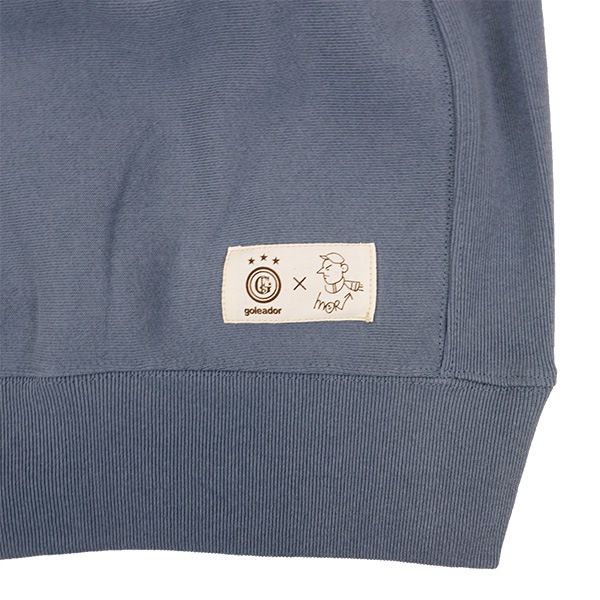 ゴレアドール goleador 裏起毛 MORI ARTWORKS コラボ SAUNA スウェット クルーネック GM-001 カジュアル トレーナー メンズ