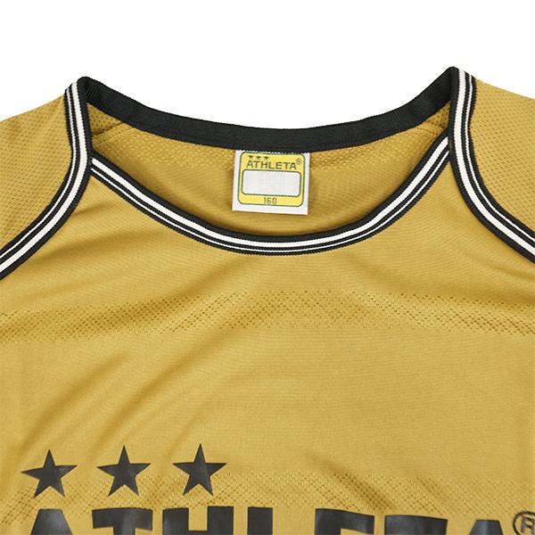 【ネコポス送料無料】【ジュニア】 アスレタ ATHLETA プラクティスシャツ 2S 02366J プラシャツ 半袖 練習着 ボーダー 子供用