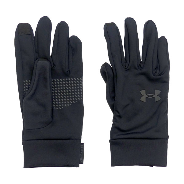 【ネコポス送料無料】 アンダーアーマー UA ストームライナー グローブ 1377508-002 手袋 フィールドグローブ ブラック