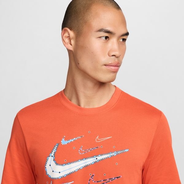 【ネコポス送料無料】ナイキ NIKE メンズ Tシャツ AS M NK メンポリ24SU FV8373-809 半袖 スポーツウェア カジュアルウェア レッド