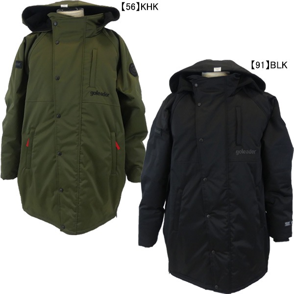 ゴレアドール goleador 中綿ピステ ウォーマージャケット GD-149 防寒 ジャケット ミリタリー調 メンズ