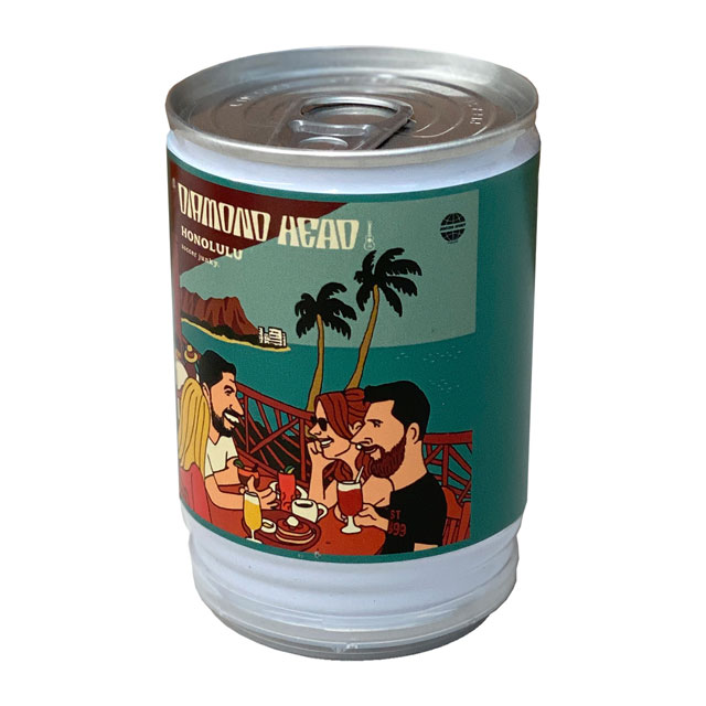 サッカージャンキー soccer junky ワイキキの草木 芝生缶 SJ21475 缶詰 植物 贈り物