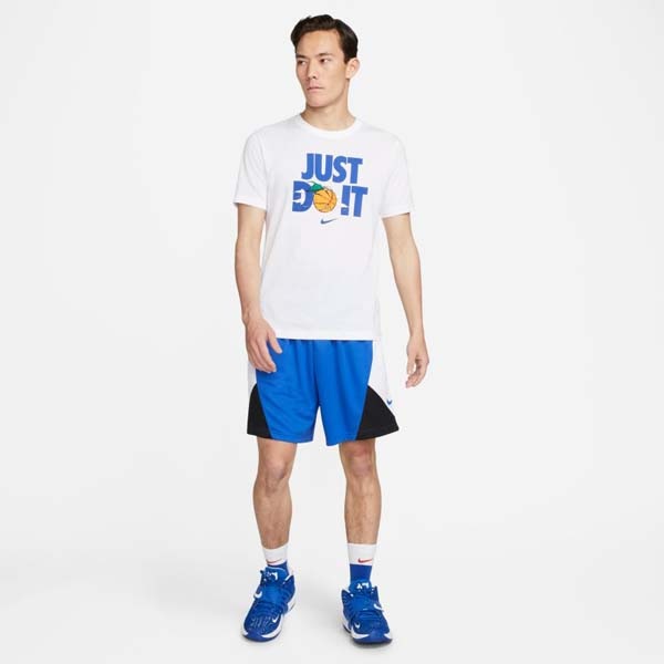 ナイキ NIKE Tシャツ AS M NK TEE FRAN JDI バスケットボール メンズ　半袖 メンズ ホワイト 普段着 部活動 練習着 DV1213-100