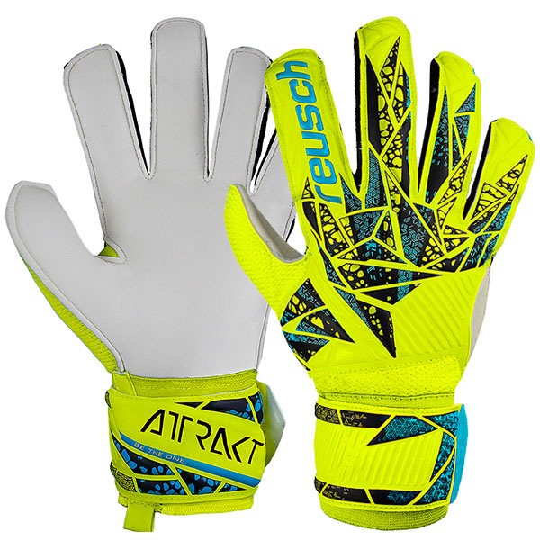 ロイシュ reusch アトラクト ソリッド 5460515-2111 GKグローブ セイフティイエロー