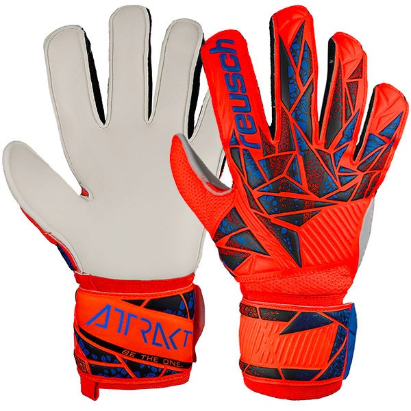 ロイシュ reusch アトラクト ソリッド 5460515-2210 GKグローブ ハイパーオレンジ