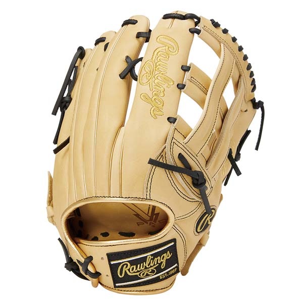 ローリングス Rawlings 野球 大人用 軟式用グローブ ハイパーテック R2Gカラーズゴールド 外野手用 GR2FHTCY719