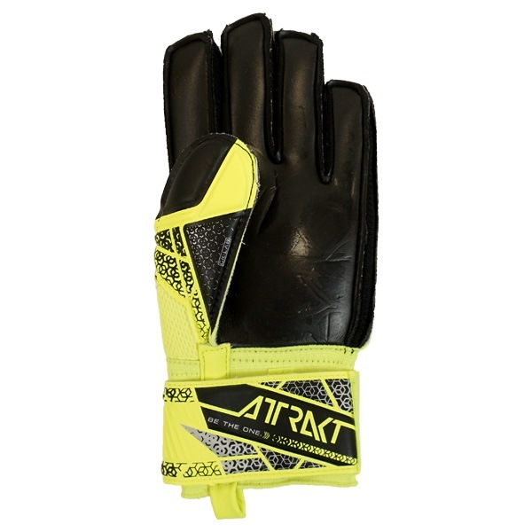 【ジュニア】ロイシュ reusch アトラクト シルバー 5562215-2025 キーパーグローブ GKグローブ ゴールキーパー セイフティイエロー