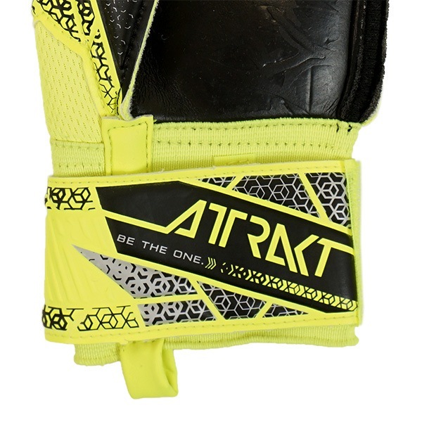 【ジュニア】ロイシュ reusch アトラクト シルバー 5562215-2025 キーパーグローブ GKグローブ ゴールキーパー セイフティイエロー