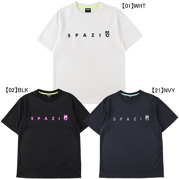 【ネコポス送料無料】スパッツィオ spazio サークルPIPPOプラシャツ GE-0904 半袖 練習着 メンズ