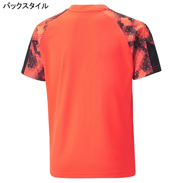【ジュニア】プーマ PUMA INDIVIDUALFINAL WC SSシャツ 658272 プラクティスシャツ 半袖 練習着 子供用