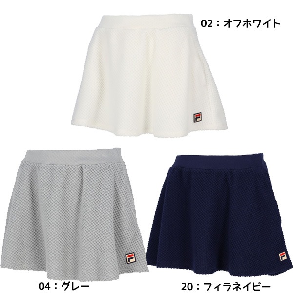 ♡フィラ♡テニス♡モコモココート♡XL テニス】モーディロイニット スコート レディース （ネイビー