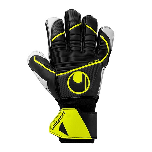 【ジュニア】ウールシュポルト uhlsport ソフト フレックスフレーム 1011358-01 キーパーグローブ GKグローブ ゴールキーパー ブラック イエロー 子供用