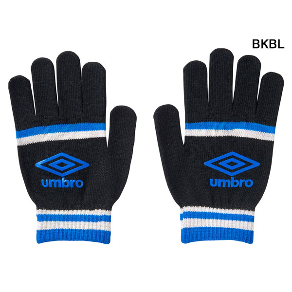【ジュニア】 アンブロ UMBRO Jr. マジック ニットグローブ 手袋 UUDUJD55 練習 試合 ジョギング 防寒 子供用