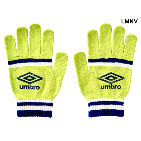 【ジュニア】 アンブロ UMBRO Jr. マジック ニットグローブ 手袋 UUDUJD55 練習 試合 ジョギング 防寒 子供用