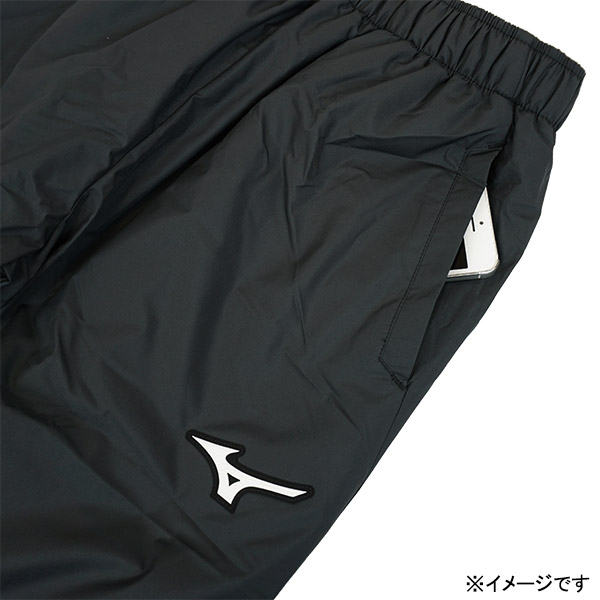 ミズノ　中綿　パンツ モレリア P2MF2501 ミズノ【モレリア】中綿ウォーマーパンツ ブラック 2XL P2MF2501