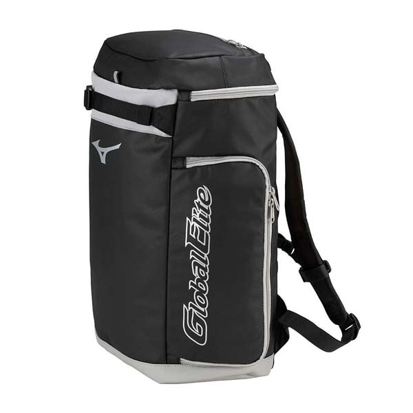MIZUNO - ミズノ　リュックサック　ブラック MIZUNO ミズノ バックパック 38L(ブラック×ライム) 33JD850390