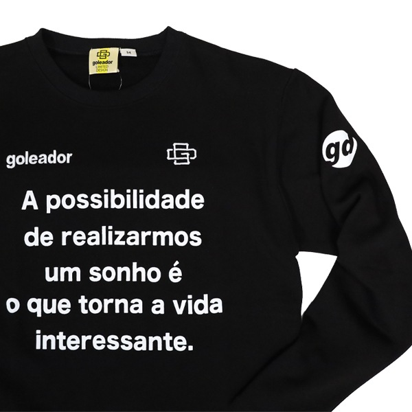 ゴレアドール goleador 裏毛スウェット M REMIX トレーナー GD-138