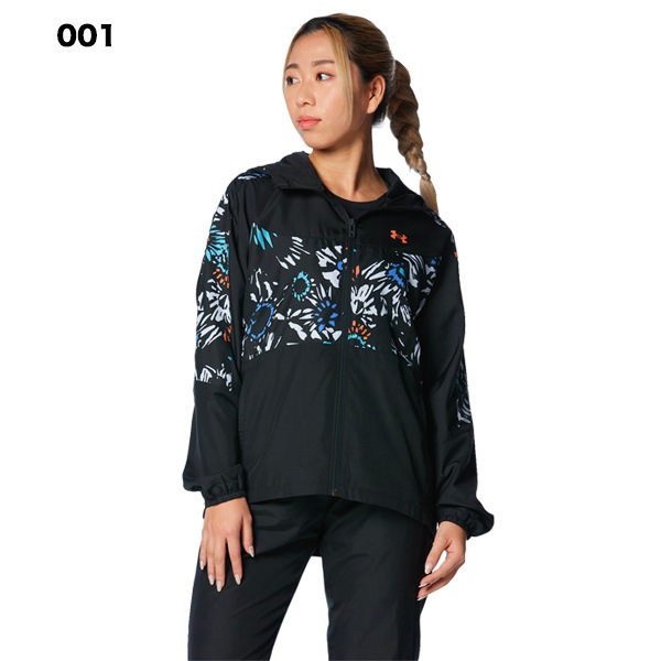 アンダーアーマー UNDER ARMOUR 女性用 レディース UA MESH LINER WOVEN PRINT レディーススポーツウェア ウインドアップジャケット レディース 1378319