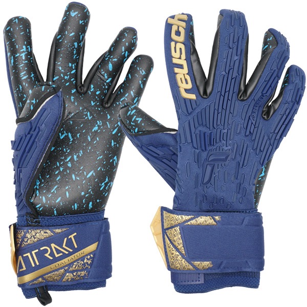 ロイシュ reusch アトラクト フリーゲル フュージョン ゴアリエイター 5470995-4411 GKグローブ プレミアムブルー