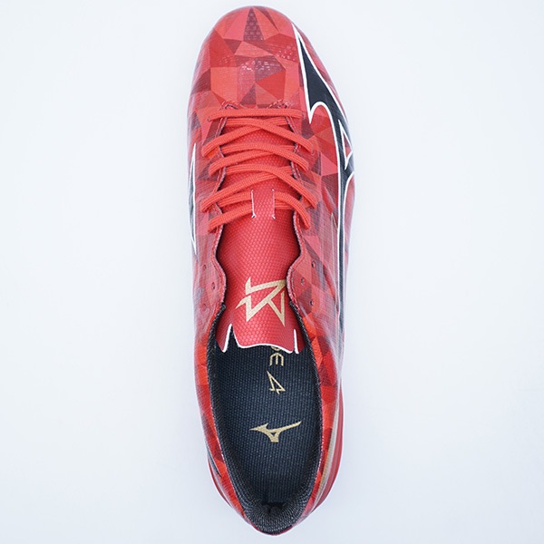 新品未使用  Mizuno サッカーシューズ 赤 スパイク MIZUNO ミズノ サッカースパイク ミズノアルファII PRO(サッカー